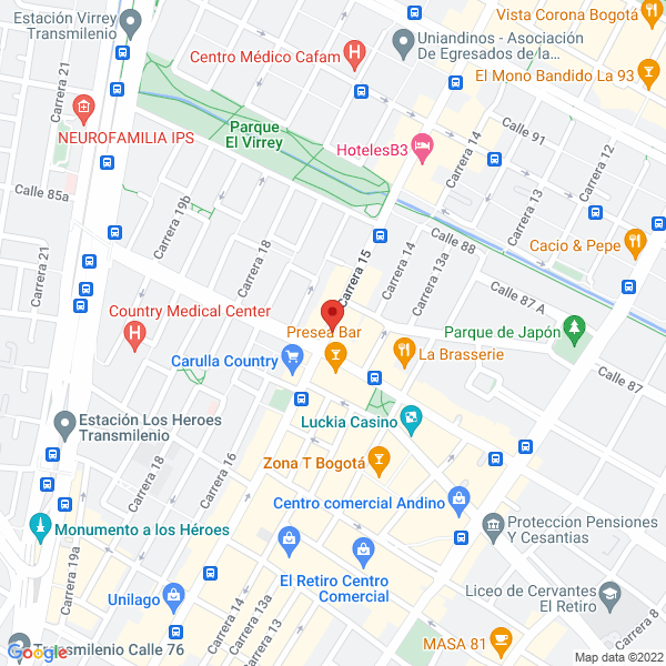 Mapa de Vigilancia Cent Ltda.