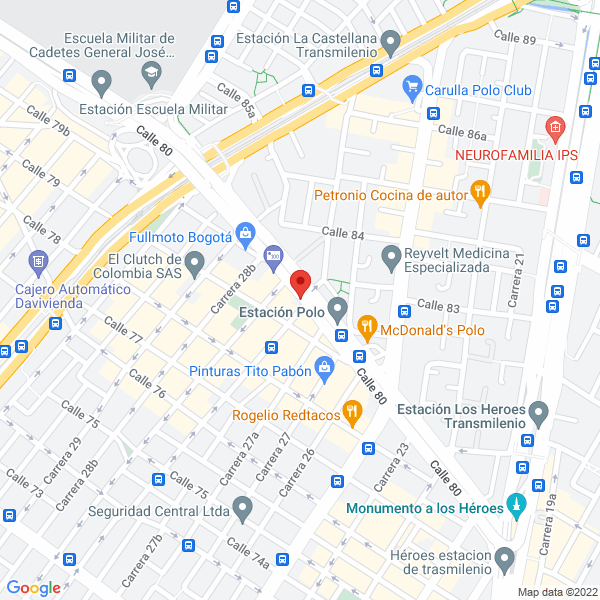 Mapa de Villanoba Inversiones S.A.S.