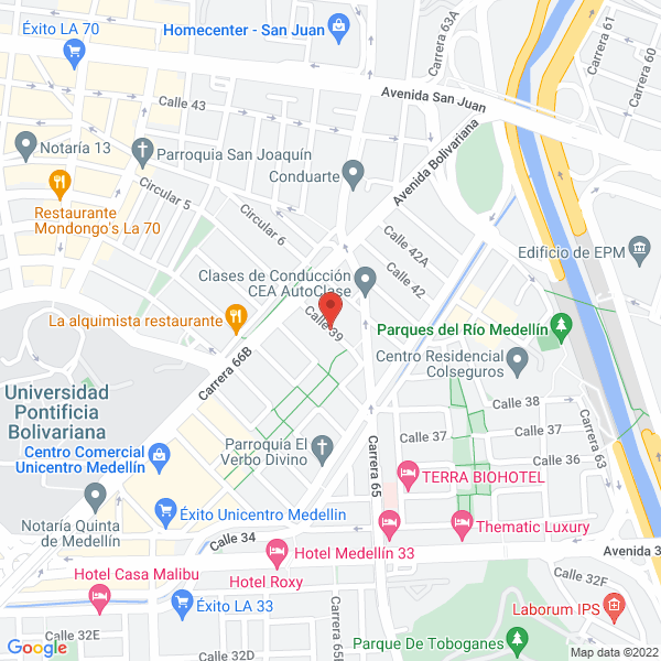 Mapa de Visoft Ltda.