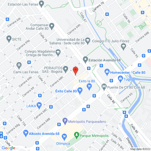 Mapa de Visour Redes De Seguridad S.A.S.