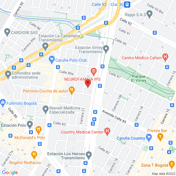 Mapa de Vital Care S A
