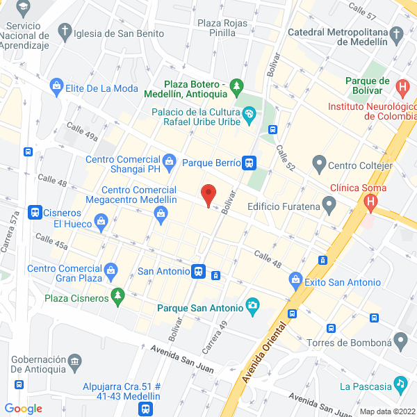 Mapa de Vitek Sport