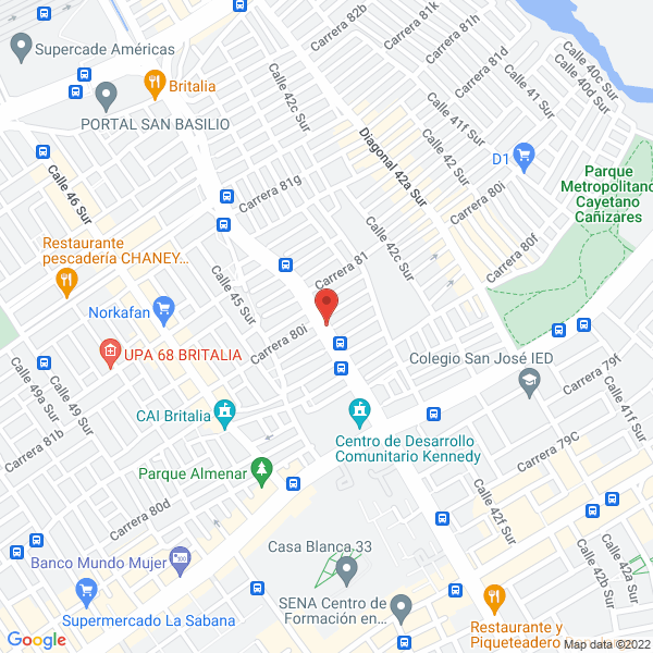 Mapa de Vitriceramicas