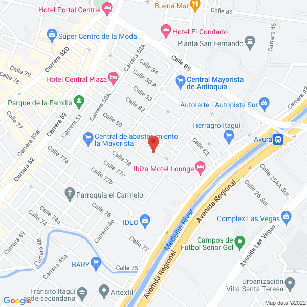 Mapa de Wllliam