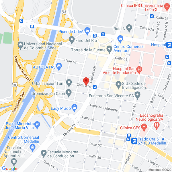 Mapa de Ws Montajes Y Mantenimiento Ltda.