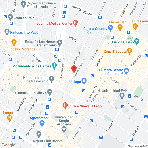 Mapa de Restaurante Su Casa