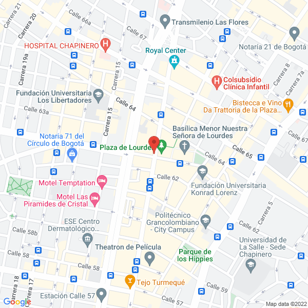 Mapa de Rios González Ltda.