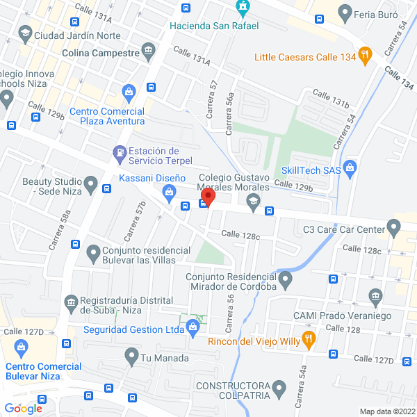 Mapa de Rketipo Imagen Corporativa Ltda