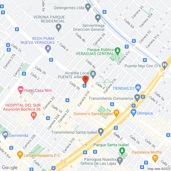 Mapa de Rmh Muebles Y Archivos Retromaq Sas