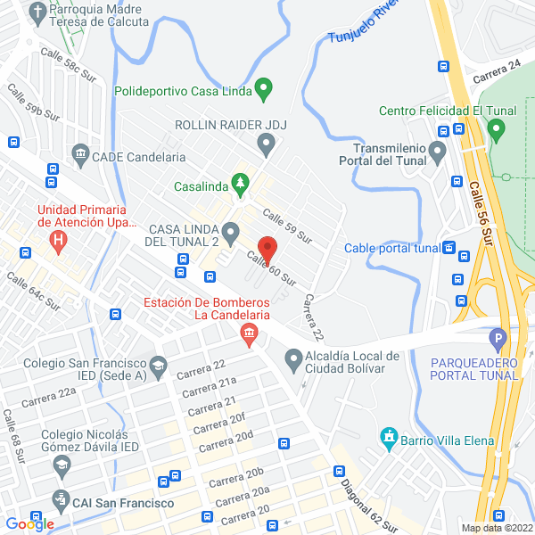 Mapa de Rojas & Torres Contadores Asociados Ltda