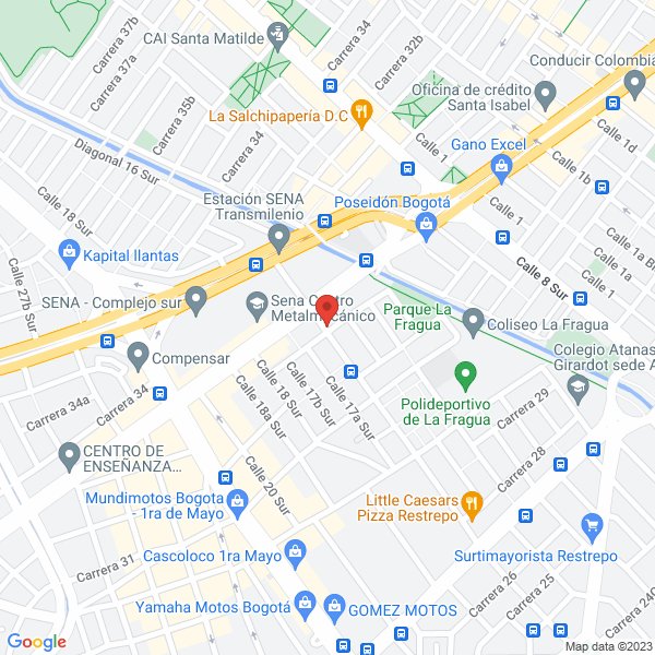 Mapa de Rojas Buitrago