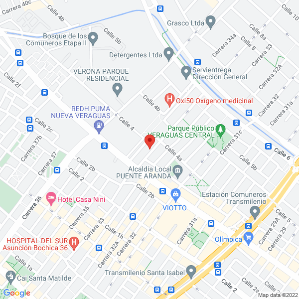 Mapa de Servi Plus Coomservi S.A.S.