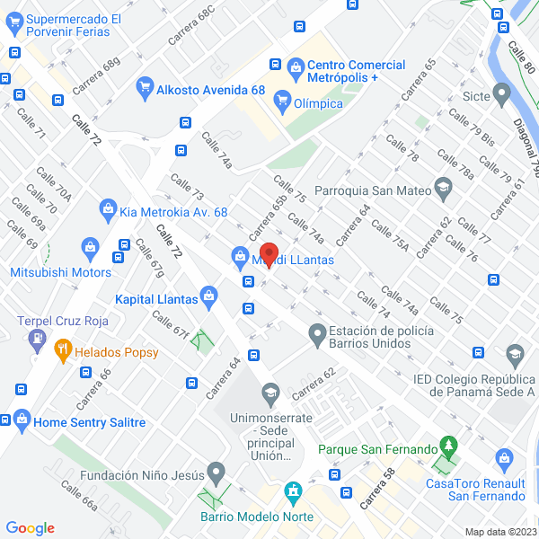 Mapa de Servi T.K. Autolavado J & E