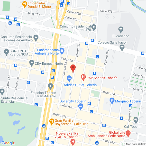Mapa de Servicamava