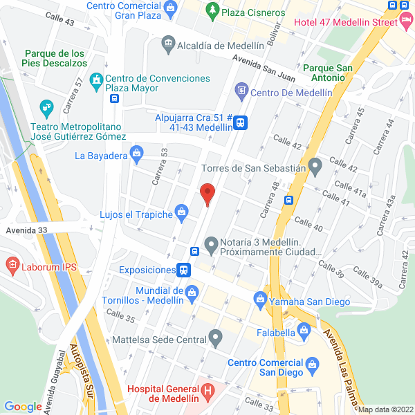 Mapa de Servicamperos Cs Sas