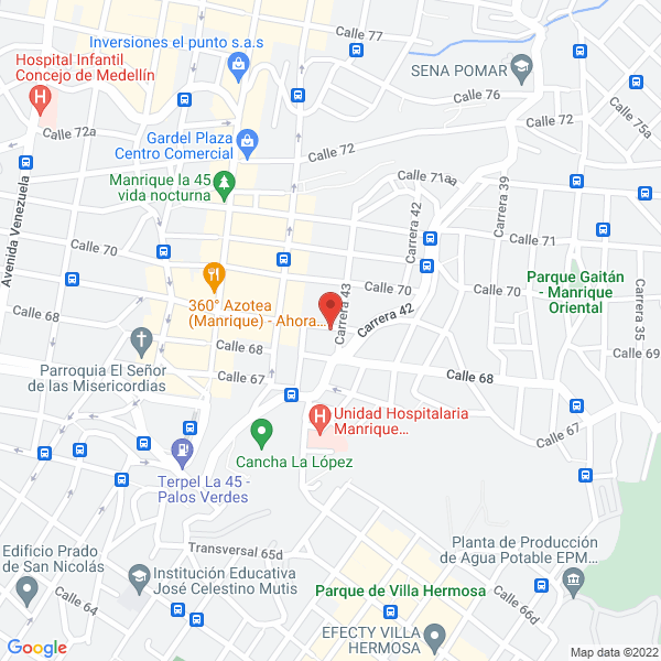 Mapa de Serviculturales Y Mercadeo