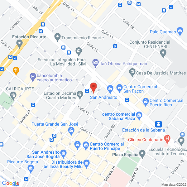 Mapa de Servinsumos Industriales Jpm S.A.S.