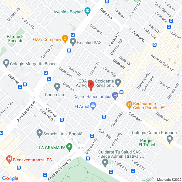 Mapa de Siicol Ingeniería S.A.S.