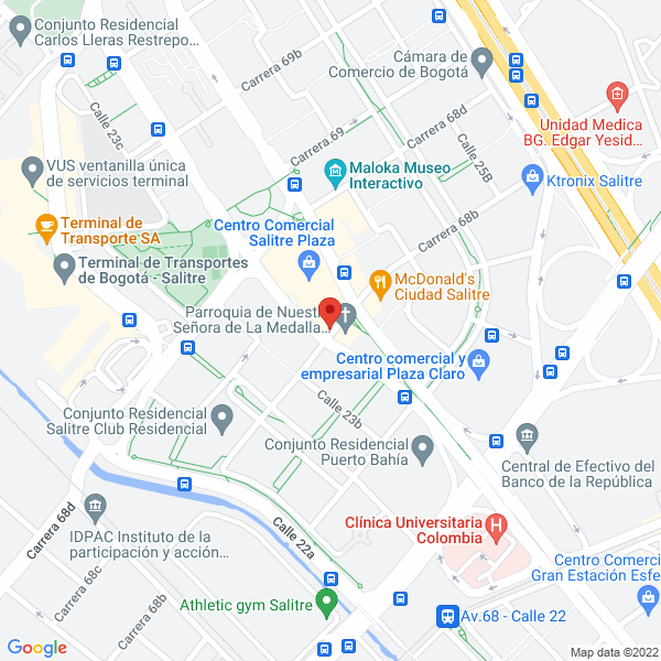 Mapa de Simplemente Mujer Io