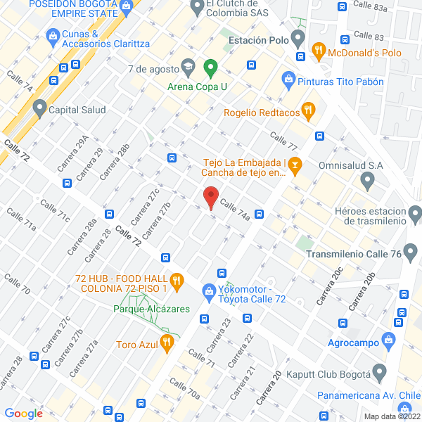 Mapa de Sincromotores Lcazar