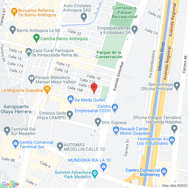 Mapa de Sintequim