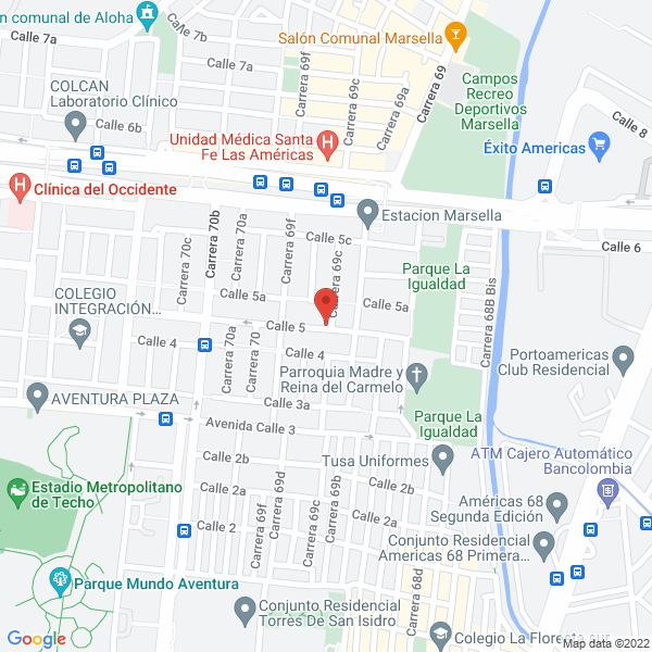 Mapa de Sión Logística Y Eventos
