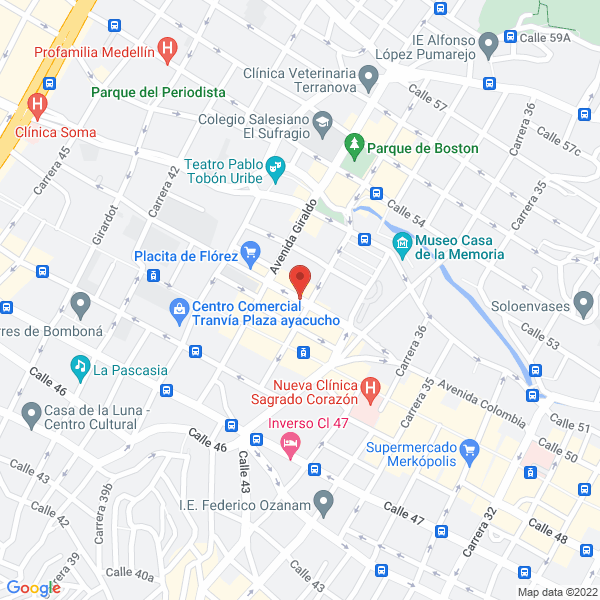 Mapa de Sociedad De Garantía Cárnica S.A.S