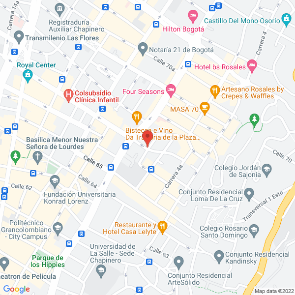 Mapa de Sog Seguros Cía. Ltda.