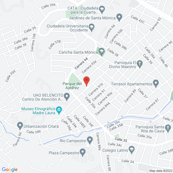 Mapa de Sol Y Luna Jardin Infantil Y Salacuna
