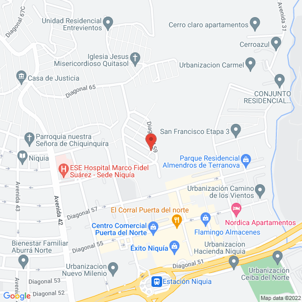Mapa de Soldaduras Epecializadas Gs S.A.S.