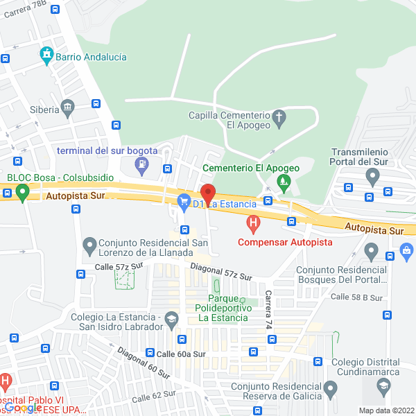 Mapa de Soluplast Ltda.