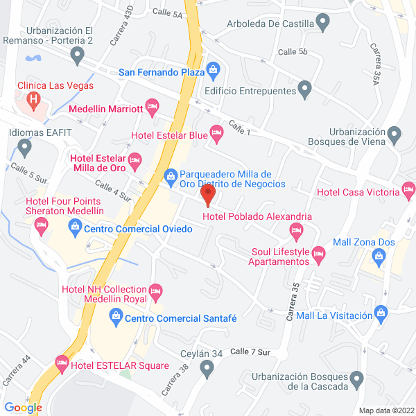 Mapa de Sp Inversiones S.A.S.