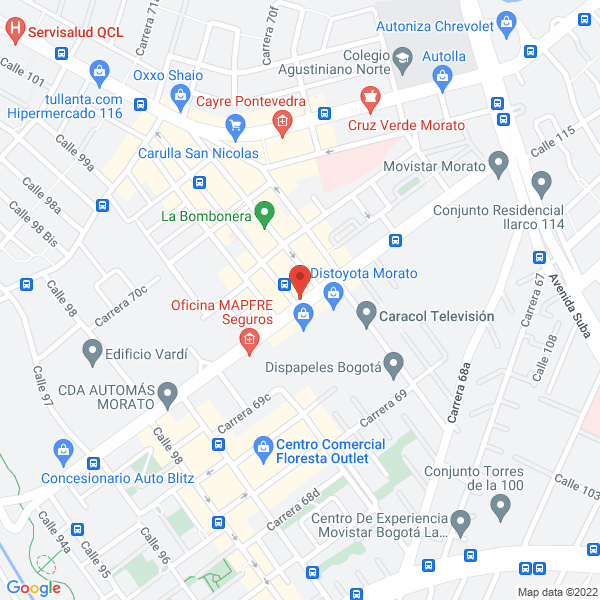 Mapa de Su Oficina