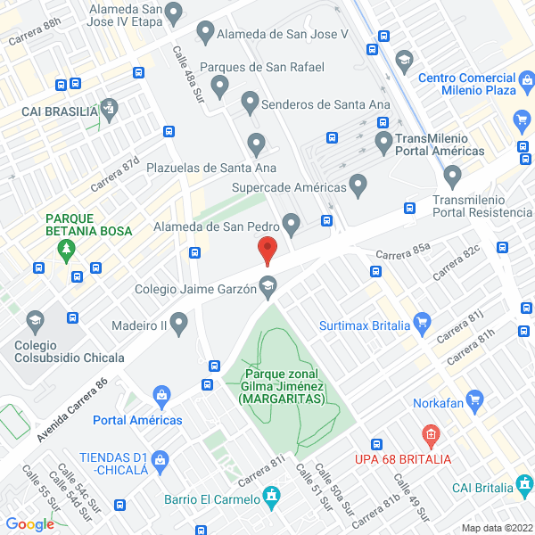 Mapa de Sumilogística S.A.S.