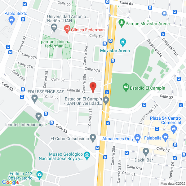 Mapa de Suministros De Micros Ltda.