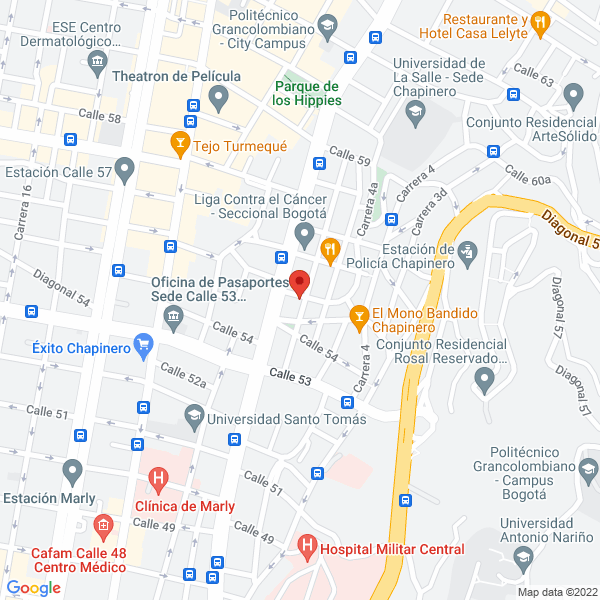 Mapa de Surti Ortopédica E.U.