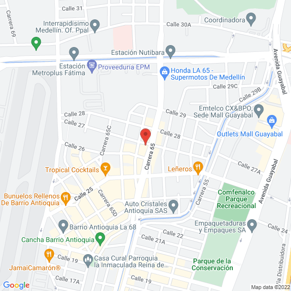 Mapa de Taller Bustamante