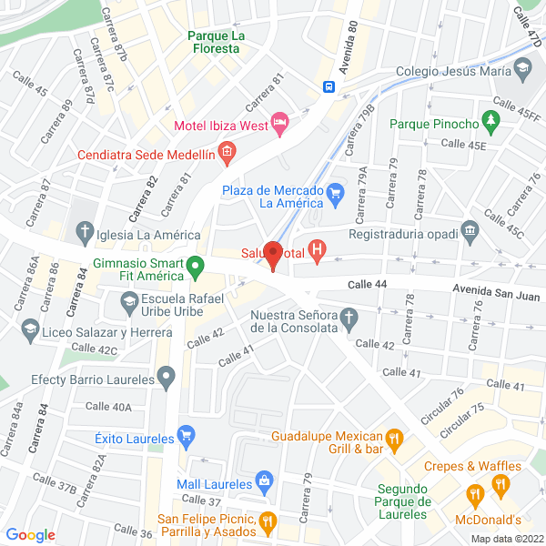 Mapa de Taller Darío Restrepo