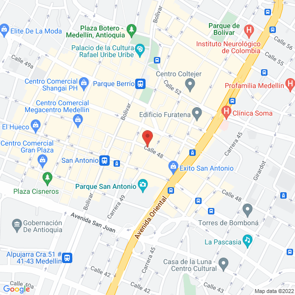 Mapa de Taller De Joyería Las Tres G