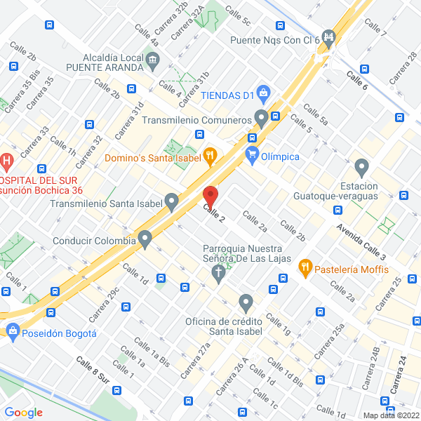 Mapa de Tamales Del Mesón Tolimense