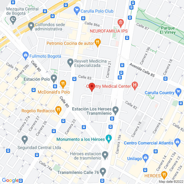 Mapa de Tecav Ltda.