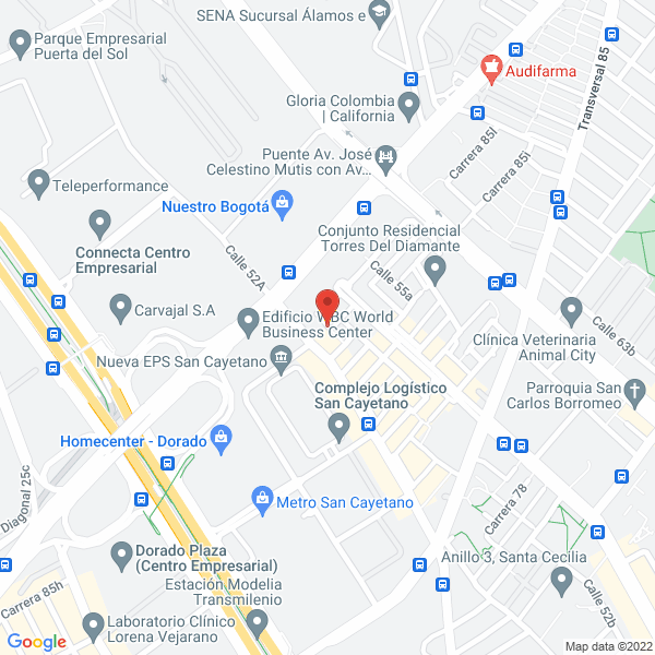 Mapa de Tecka Ltda.