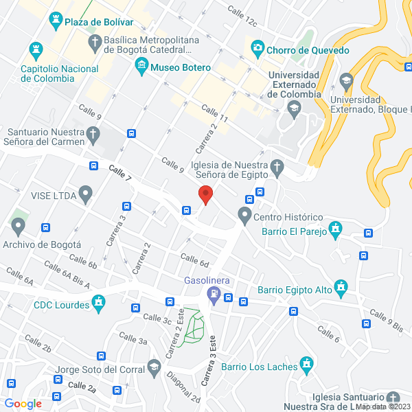Mapa de Tecniagro Soluciones Agroindustriales S.A.S.