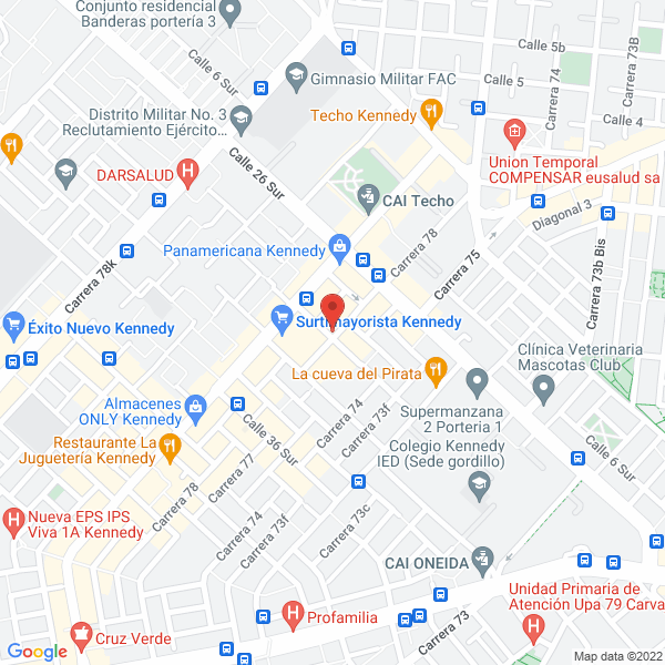 Mapa de Tecnicol