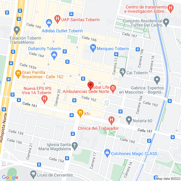 Mapa de Tecnimav