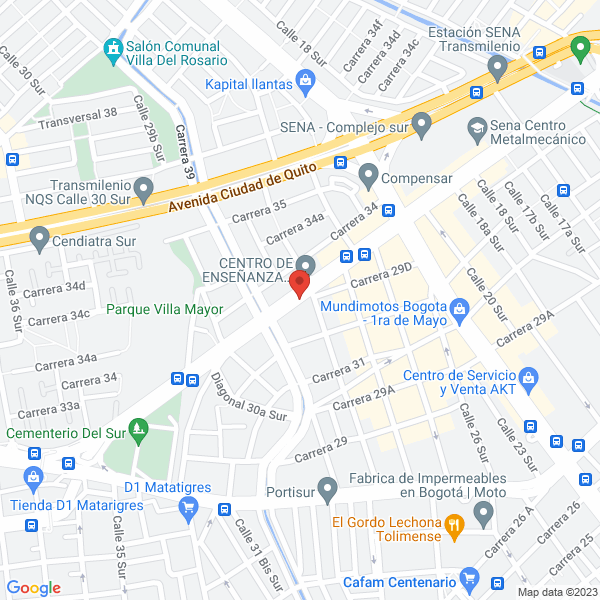 Mapa de Tecnimotor Y Cía. Ltda.