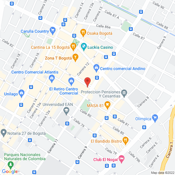 Mapa de Telcicol Sas