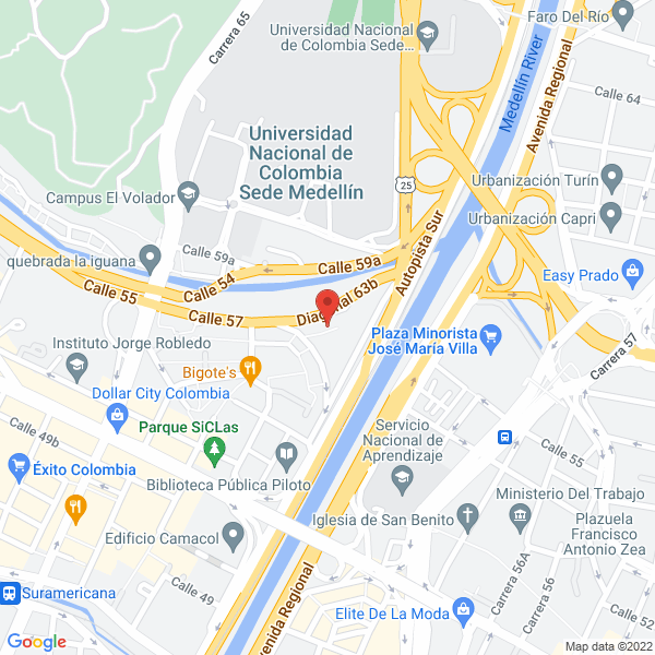 Mapa de Telepress Ltda.