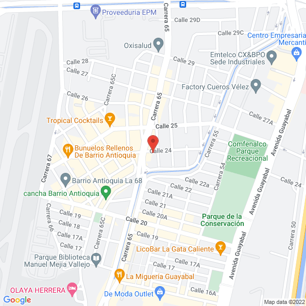 Mapa de Templados Y Laminados De Colombia S.A.S.