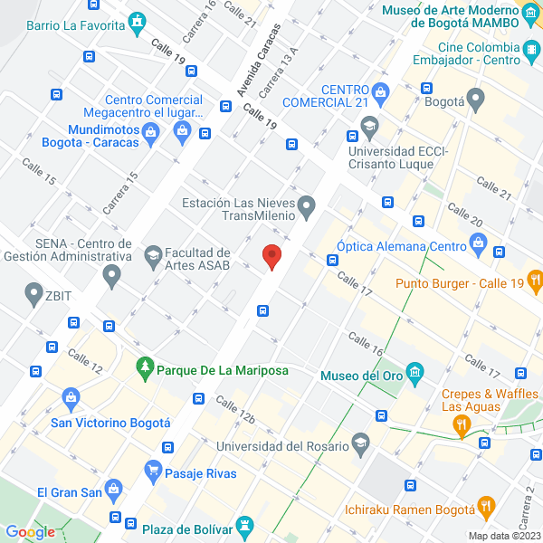 Mapa de Temporales Generali Empresa De Servicios Temporales Ltda